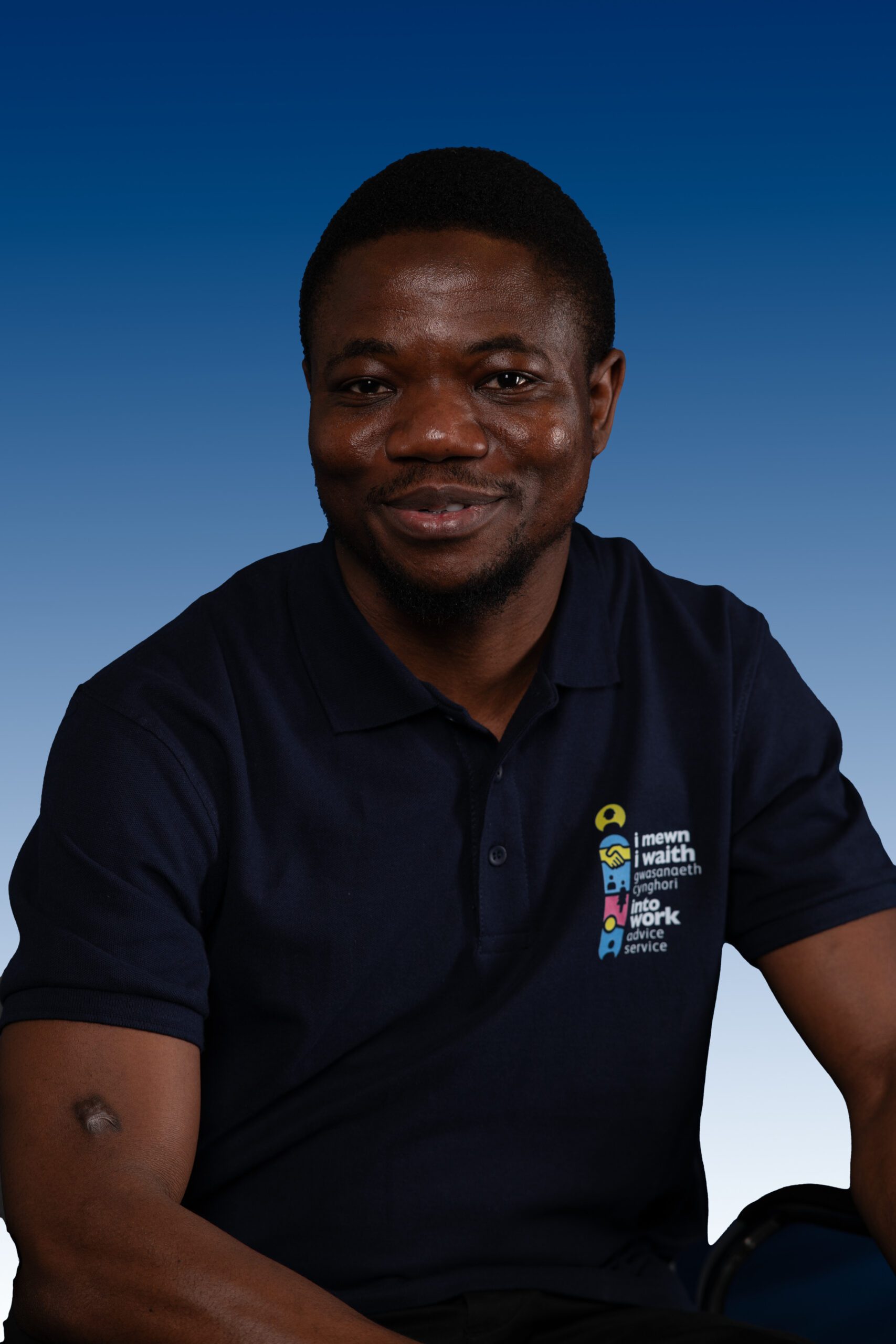 Photo of one of our team members Llun o un o'n haelodau tîm