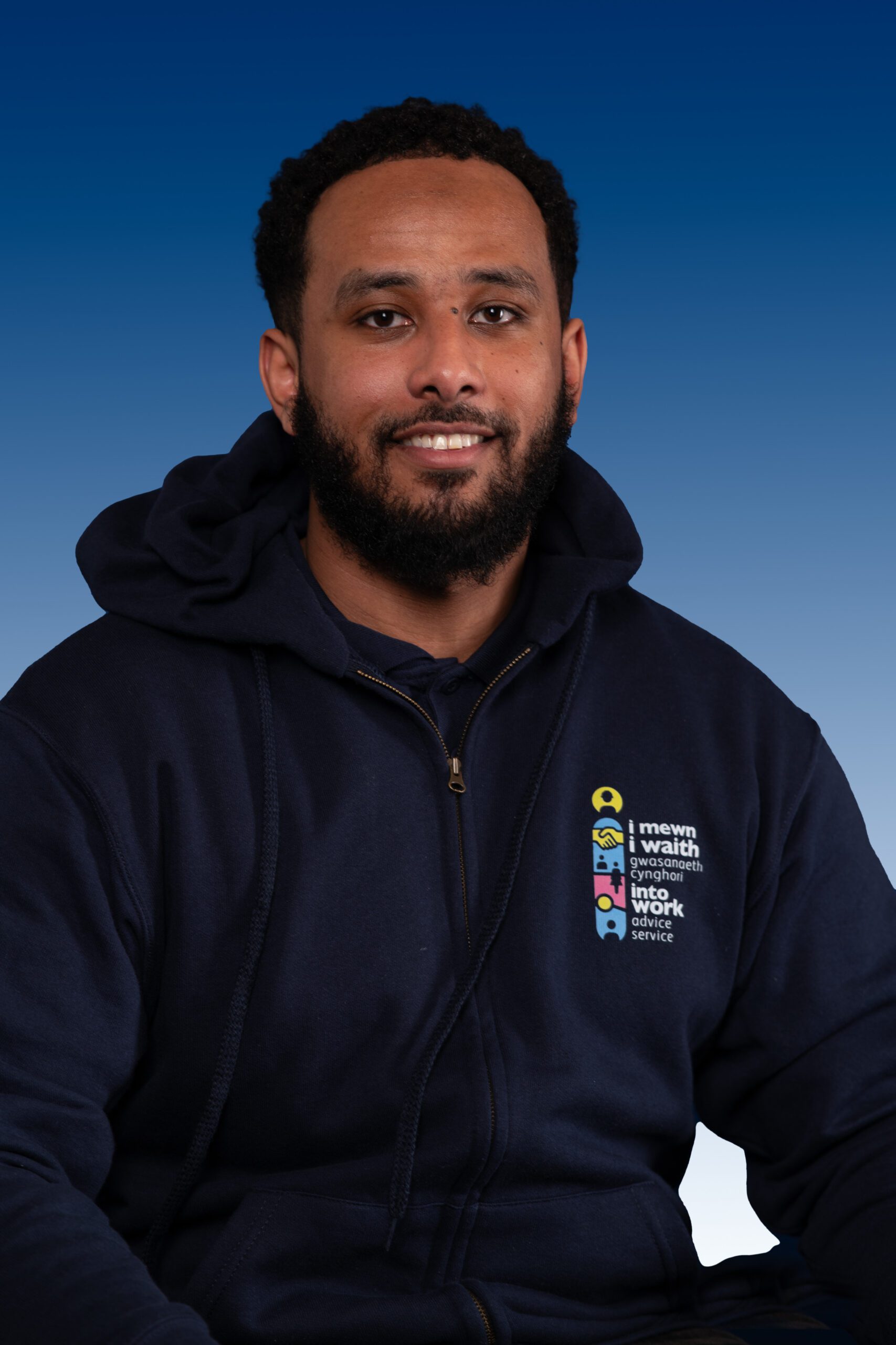 Photo of one of our team members Llun o un o'n haelodau tîm