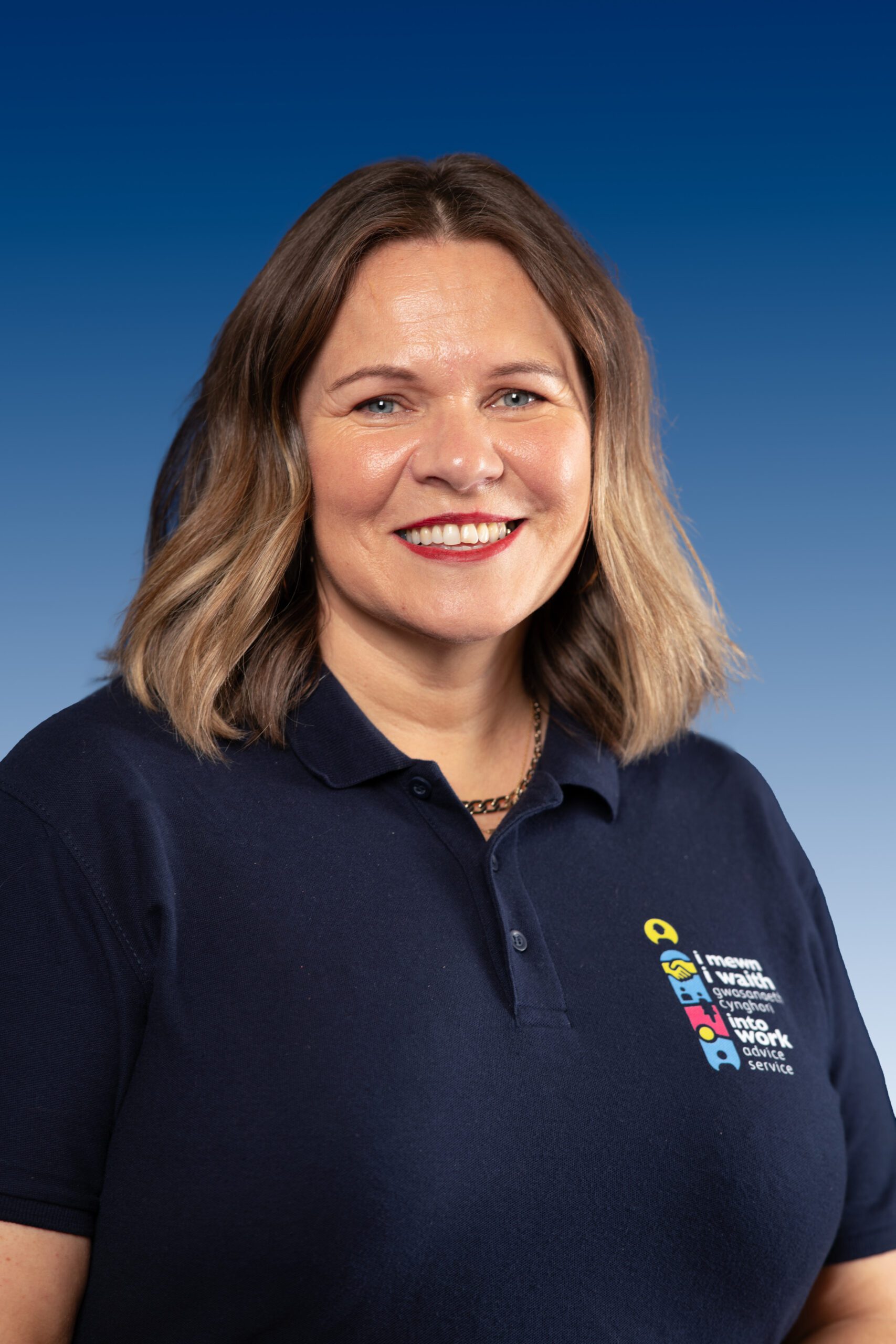 Photo of one of our team members Llun o un o'n haelodau tîm